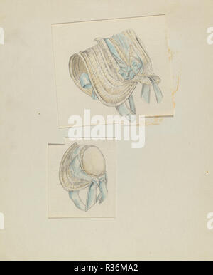 Bonnet. Dated: c. 1936. Dimensions: overall: 30.7 x 23.2 cm (12 1/16 x 9 1/8 in.). Medium: watercolor and graphite on paperboard. Museum: National Gallery of Art, Washington DC. Author: Margaret Concha. Stock Photo