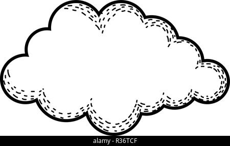 cute clouds and rainbow drawing vector illustration design Stock Vector  Image & Art - Alamy