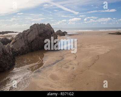 Croyde bay , North Devon , England Stock Photo