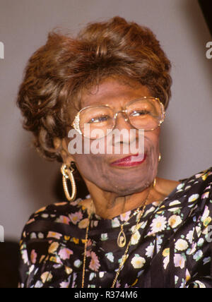 ELLA FITZGERALD American jazz singer in Stockholm Stock Photo
