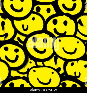 Vector seamless patterns. Trendy endless unique wallpaper Stock Vector
