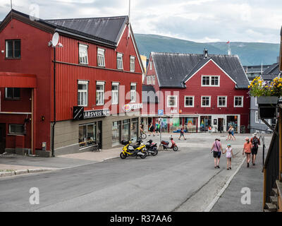 Norway, Tromso. Downtown Tromso Stock Photo: 85464306 - Alamy