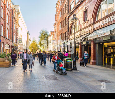 A typical view in London Stock Photo