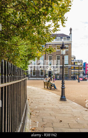 A typical view in London Stock Photo