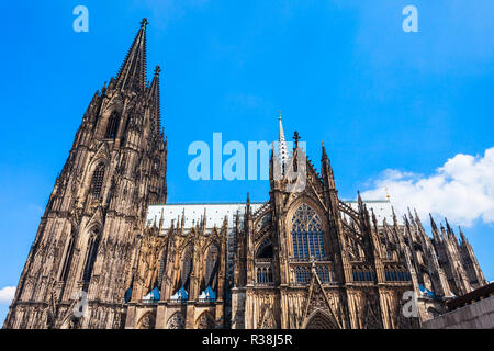 Cologne Cathedral is the main catholic church in Cologne city in Germany Stock Photo