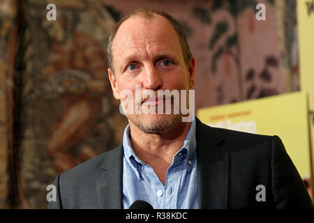 NEW YORK, NY - MARCH 19:  Woody Harrelson attends the 'Wilson' New York Premiere at the Whitby Hotel on March 19, 2017 in New York City.  (Photo by Steve Mack/S.D. Mack Pictures) Stock Photo