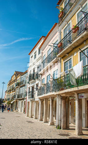 Rua Vieira Portuense Belem Lisbon Portugal Stock Photo ...