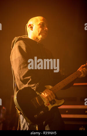 Liverpool, Merseyside, UK. 22nd November, 2018. Glasgow post rock band Mogwai perform live at the Eventim Olympia in Liverpool. Credit: Simon Newbury/Alamy Live News Stock Photo