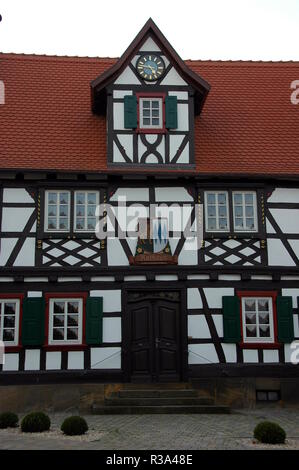 town hall in winden / pfalz Stock Photo