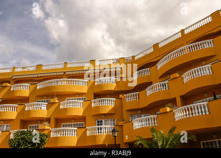 holiday villas in costa adeje.tenerife island,canaries Stock Photo