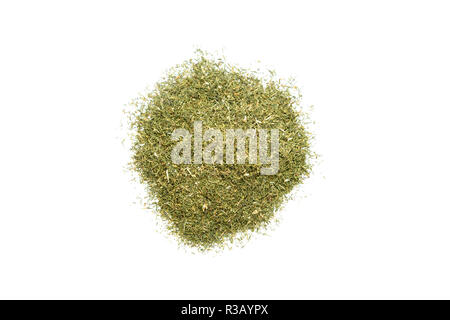 Pile of dried dill Stock Photo