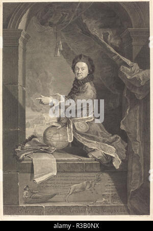 Pierre-Louis Moreau de Maupertuis (1698-1759) in Finland, 1736. In 1736 ...