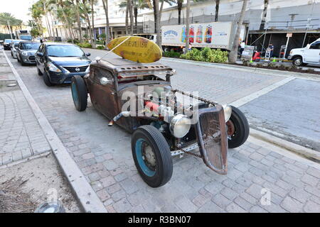 An American Rat Rod Stock Photo