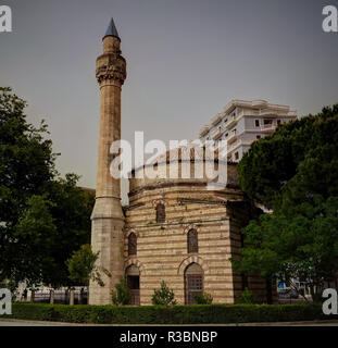 exterior view to Muradie aka Xhamia e Muradies, former Byzantine church in Vlore, Albania Stock Photo