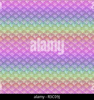 Colorful pattern with abstract fishscales. Can be used for desktop wallpaper or poster,for pattern fills, surface textures, web page backgrounds, text Stock Vector