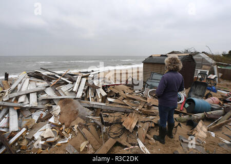 Former soldier Lance Martin, 60, stands in the back garden of his home ...
