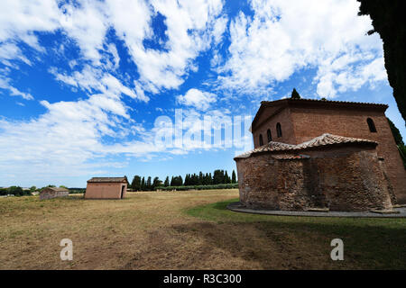 Via Appia Antica in Rome. Stock Photo