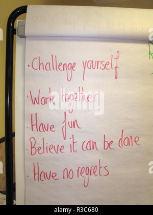Inspirational seminar Stock Photo