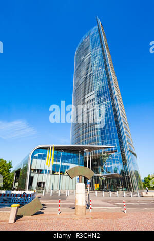 Germany Deutsche Post Dhl Headquarters Post Tower In Bonn Stock