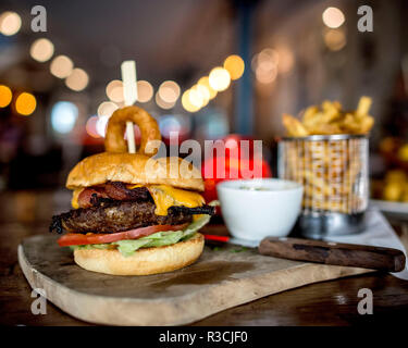 Pub Food Stock Photo