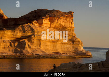 Sunrise. Isla San Jose. Baja California, Sea of Cortez, Mexico. Stock Photo