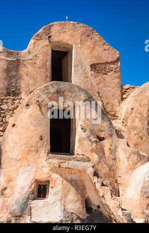 typical tunisian ksar from the ville of medenine Stock Photo