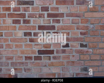 a brick wall with a nice texture for every background Stock Photo