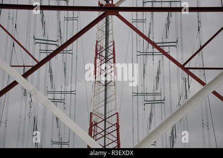 shortwave transmitter antenna Stock Photo - Alamy