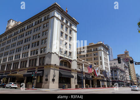 The US Grant, a Luxury Collection Hotel in downtown San Diego, California, United States. Stock Photo