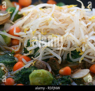 fresh sprouts Stock Photo