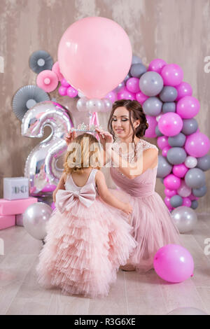 blue dress for baby girl Embellished Party Maxi Dress main image 1