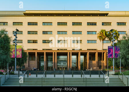 Los Angeles, AUG 2: Exterior view of the Los Angeles County Hall of ...