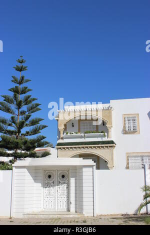 architecture in tunisia Stock Photo