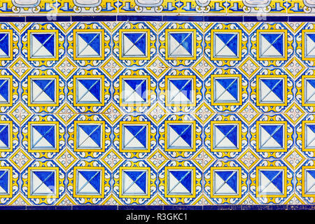 picture of historic tiles from Seville, Spain Stock Photo