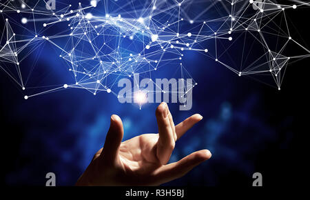 New technologies for connection. 3d rendering Stock Photo