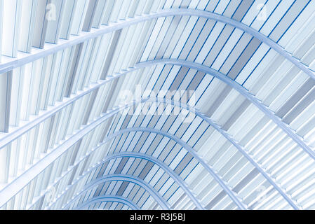 Pattern of roof, gray color tone. Architecture, Abstract background. Stock Photo