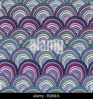 Colorful pattern with abstract fishscales. Can be used for desktop wallpaper or poster,for pattern fills, surface textures, web page backgrounds, text Stock Vector