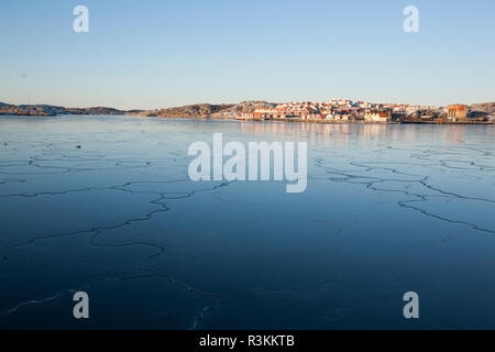 Winter in Skarhamn and surrounding area, Sweden 2016 Stock Photo