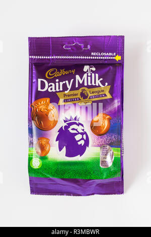 Packet of Cadbury Dairy Mail Premier League limited edition Lions ...