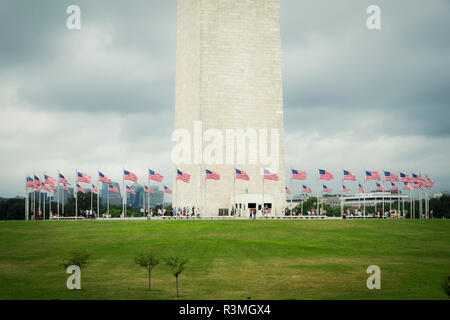 George Washington Monument, obelisk in Washington DC Stock Photo