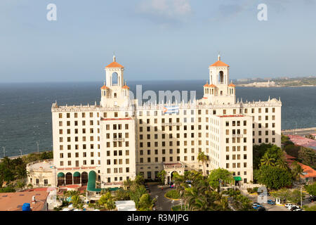 Cuba, Havana. Historic Hotel Nacional de Cuba. Credit as: Wendy Kaveney / Jaynes Gallery / DanitaDelimont.com Stock Photo