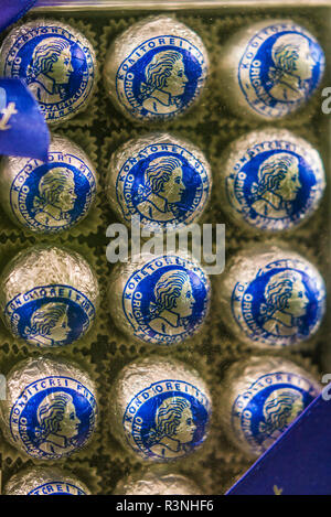 Austria, Salzburg, Mozartkugeln, Mozart Ball candy Stock Photo