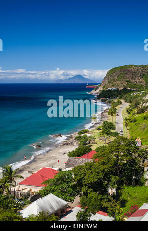 Sint Eustatius. Oranjestad Bay Stock Photo