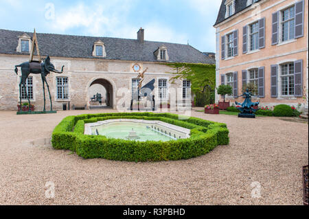 Chateau de Pommard, winery, Cote d'Or, Burgundy, France Stock Photo