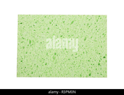 cleaning sponge for washing isolated on white background Stock Photo