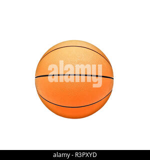 Basketball ball over white background Stock Photo