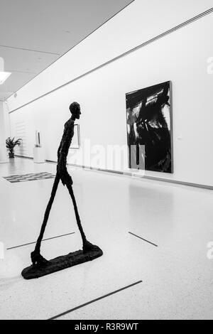 A modern sculpture in the Carnegie Museum of Art, Pittsburgh, Pennsylvania, USA Stock Photo