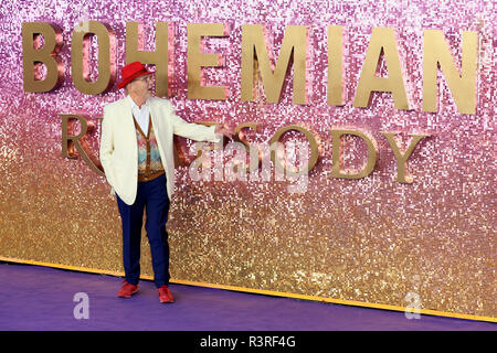 The World Premiere of 'Bohemian Rhapsody' held at the SSE Arena, Wembley - Arrivals  Featuring: Jim Beach Where: London, United Kingdom When: 23 Oct 2018 Credit: Mario Mitsis/WENN.com Stock Photo