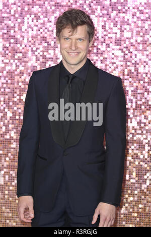 The World Premiere of 'Bohemian Rhapsody' held at the SSE Arena, Wembley - Arrivals  Featuring: Max Bennet Where: London, United Kingdom When: 23 Oct 2018 Credit: Mario Mitsis/WENN.com Stock Photo