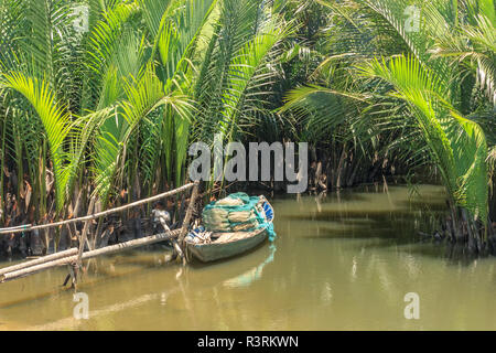 riverside at the countryside by hoi an, vietnam Stock Photo